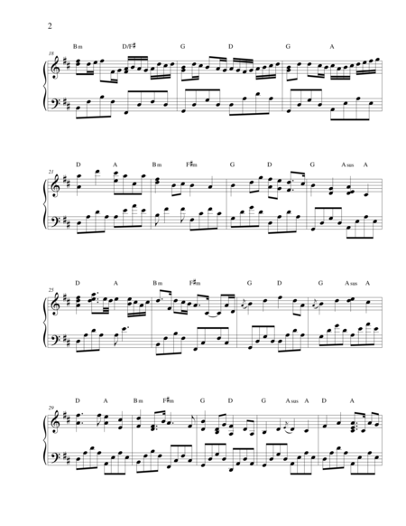 Canon In D Major Piano Page 2