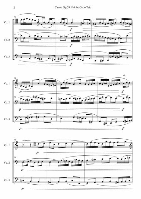 Canon Op 59 N 4 For Cello Trio Page 2