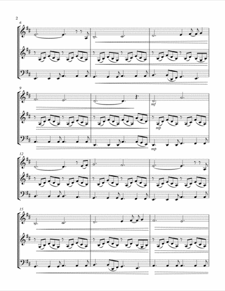 Cant Help Falling In Love String Trio 2 Violins Cello Elvis Arr Cellobat Page 2