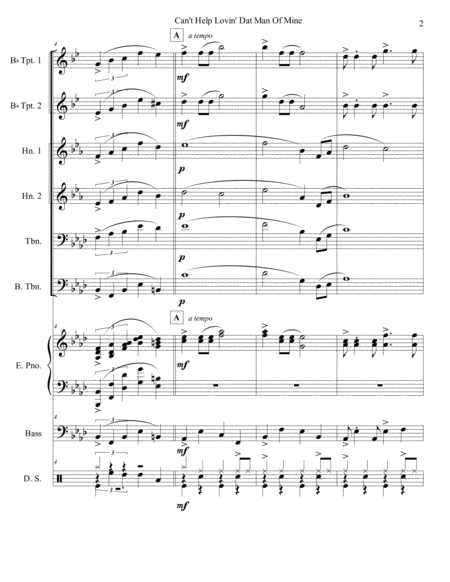 Cant Help Lovin Dat Man Brass Sextet Page 2