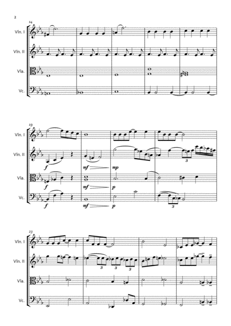 Cant Help Lovin Dat Man For String Quartet Page 2