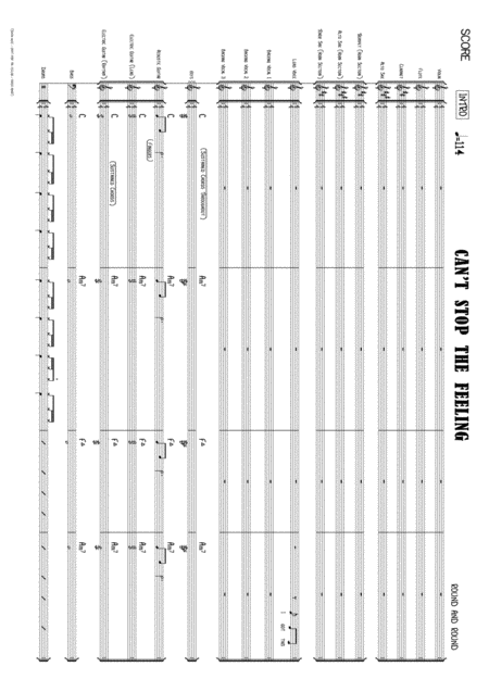 Cant Stop The Feeling Justin Timberlake For Mixed Ensemble Page 2