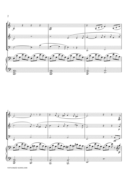 Cantique De Noel O Holy Night Violin Viola Cello And Piano C Major Page 2