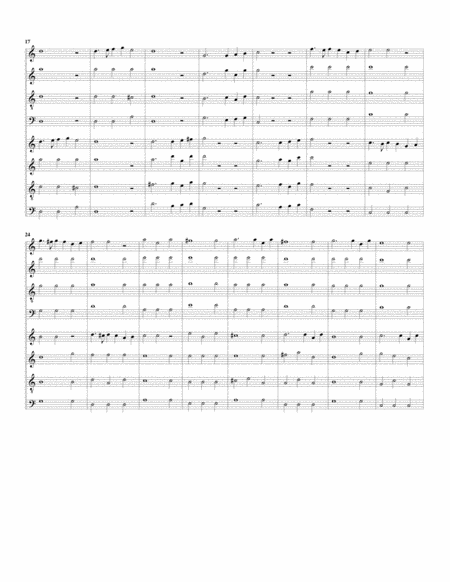 Canzon No 31 A8 1597 Arrangement For 8 Recorders Page 2