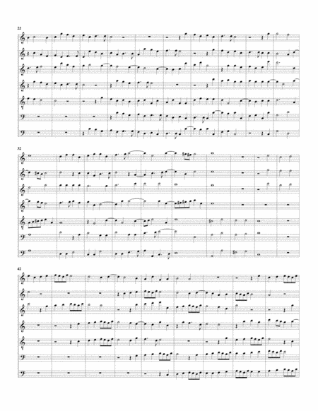 Canzon No 6 A7 1615 Arrangement For 7 Recorders Page 2