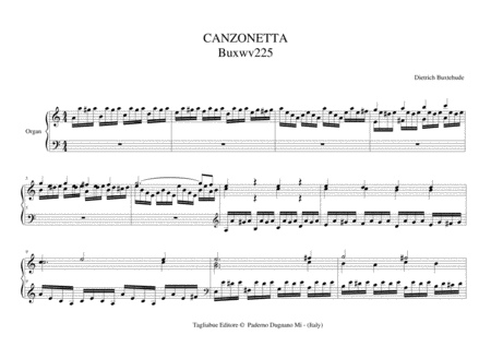 Canzonetta Buxwv 225 Page 2