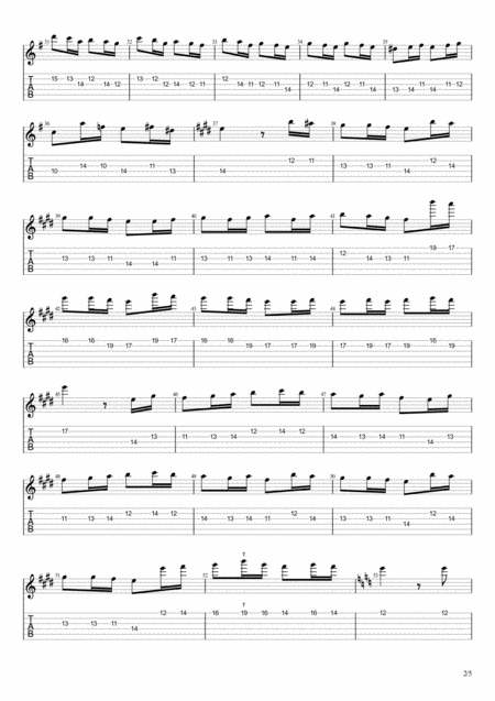 Capricio No 9 Guitar 1 Page 2