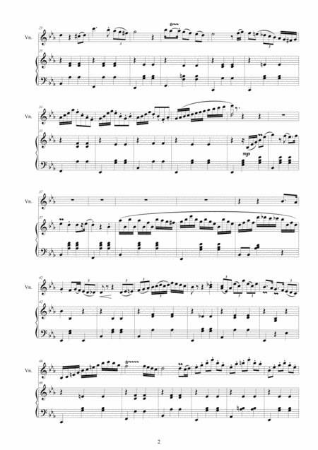 Cara Violin Waltz No 2 In E Flat Major Cs2501 For Violin And Piano Page 2