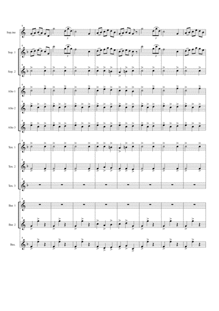 Carillon From L Arlesienne Suite No 1 For Saxophone Ensemble Page 2