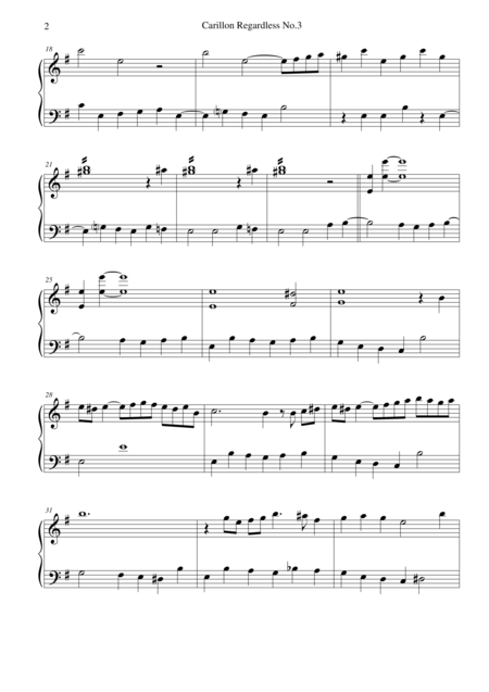 Carillon Regardless No 3 Passacaglia Page 2