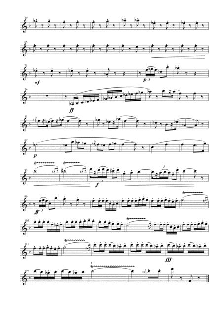 Carmen Overture Prelude For Clarinet Quartet Page 2