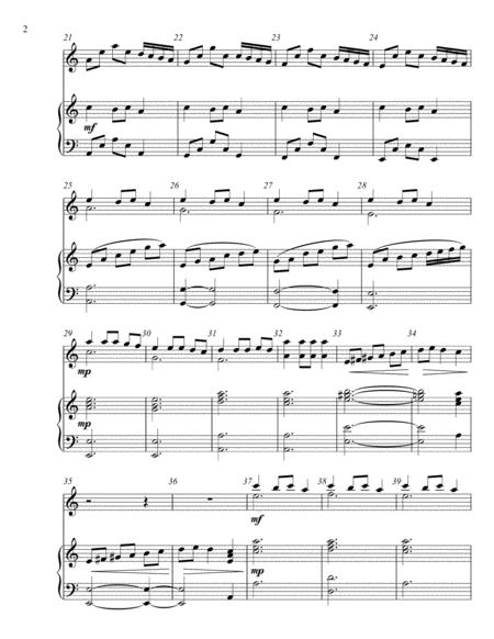 Carol Of The Bells 2 Octave Handbells Piano Accompaniment Page 2