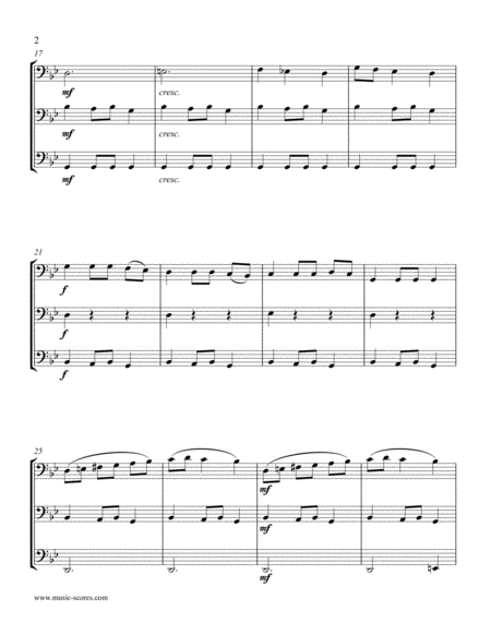 Carol Of The Bells Bassoon Trio Page 2