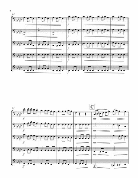 Carol Of The Bells F Min Bassoon Quintet Page 2