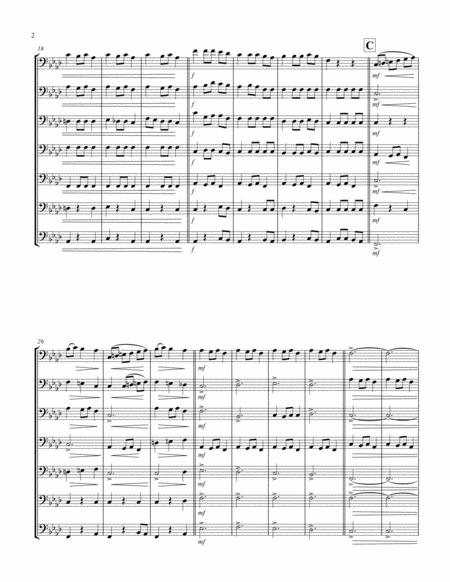 Carol Of The Bells F Min Bassoon Septet Page 2