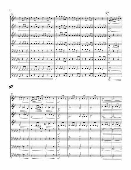 Carol Of The Bells F Min Brass Octet 4 Trp 4 Trb Page 2