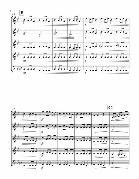 Carol Of The Bells F Min Brass Quintet 4 Trp 1 Tuba Page 2