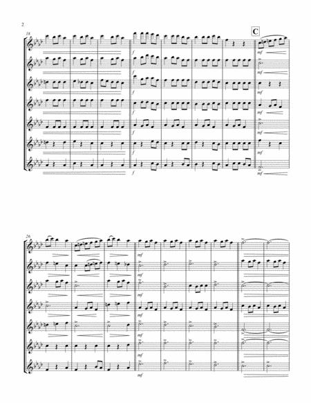 Carol Of The Bells F Min Violin Septet Page 2