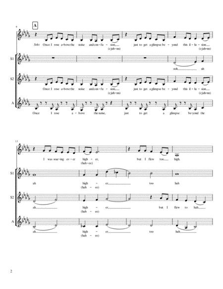 Carry On Wayward Son Ssa A Cappella Page 2