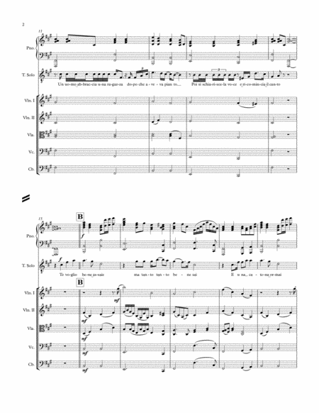 Caruso For Small Ensemble Page 2