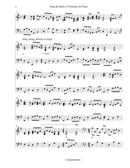 Cast Your Burden On The Lord Alto Sax Piano Accompaniment For Voice Choir Page 2