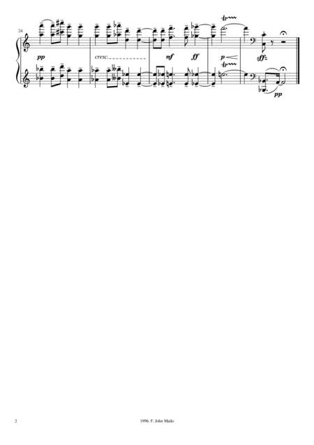 Cat Suite For Solo Piano Page 2