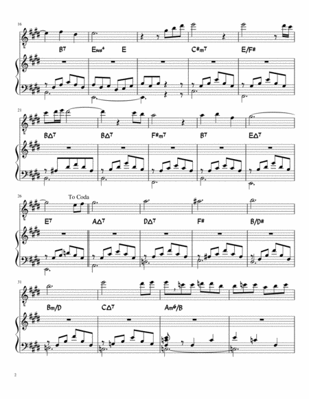 Cavatina For Guitar And Piano Page 2