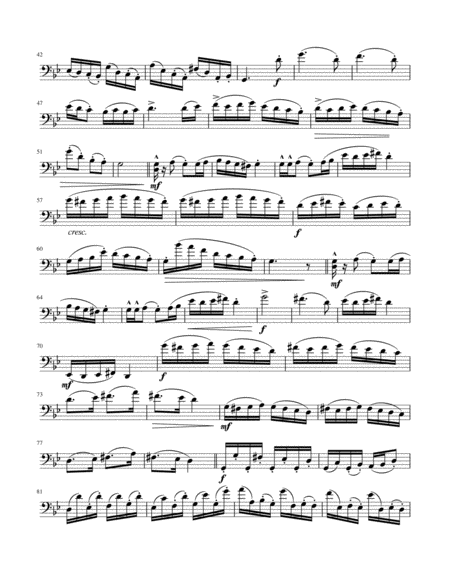 Cello Caprice No 1 Mercury In G Minor Page 2