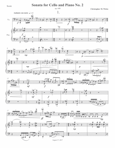 Cello Sonata No 2 Page 2