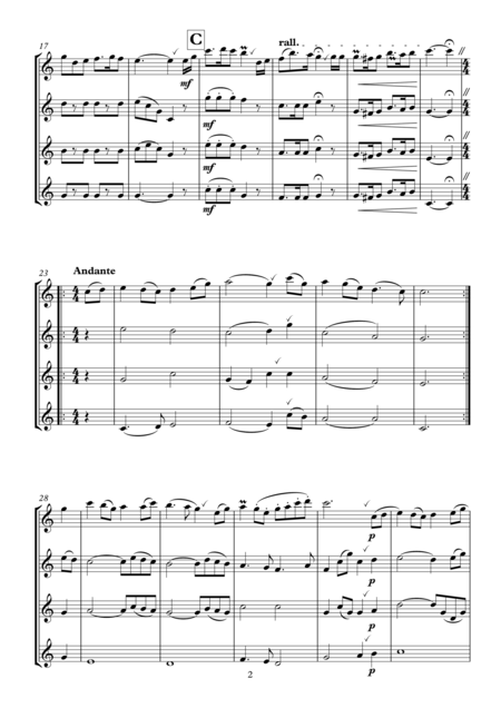 Celtic Charms For Four Saxophones Page 2