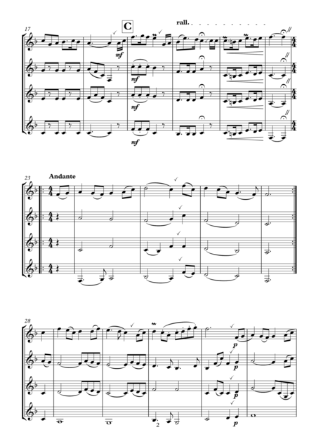 Cetic Charms For Four Clarinets Page 2