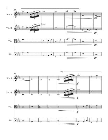 Chasing Pavements String Quartet Page 2
