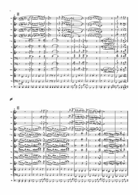 Chattanooga Choo Choo 10 Piece Brass Choir Page 2