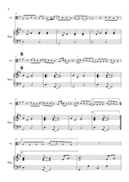 Cheerleader Omi Viola And Piano Arrangement Page 2