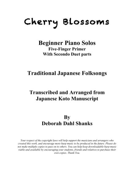 Cherry Blossoms Beginner Piano Solos Page 2