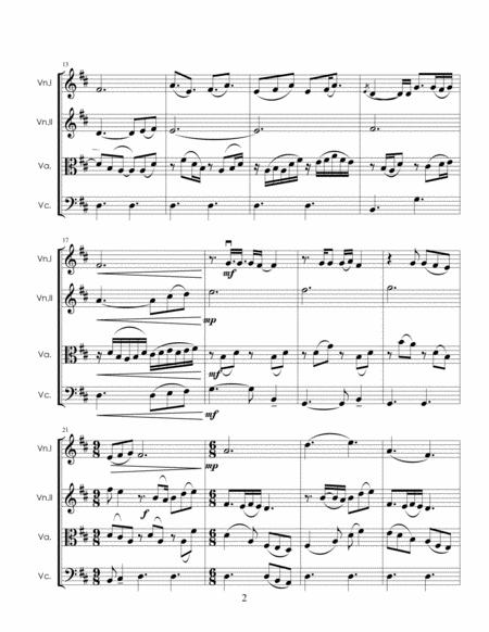 Cherry Wine For String Quartet Page 2