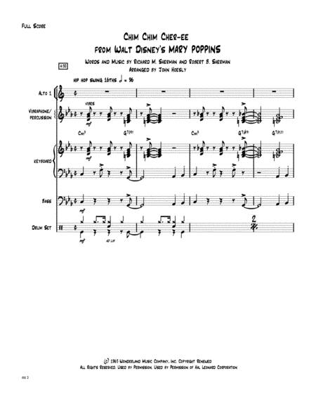 Chim Chim Cher Ee Jazz Ensemble Big Band Page 2