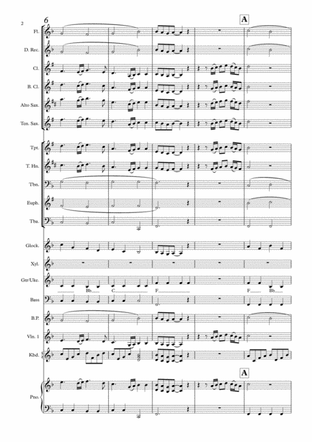 Chiquitita For Mixed Ensemble Page 2