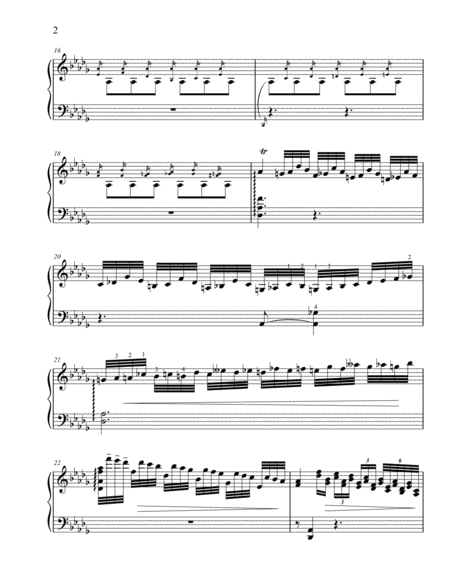 Chopin Berceuse Arr For The Left Hand Alone Page 2