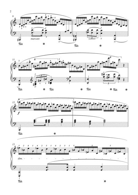 Chopin Etude Op 25 No 11 Page 2