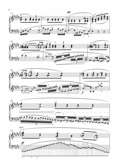 Chopin Etude Op 25 No 7 Page 2