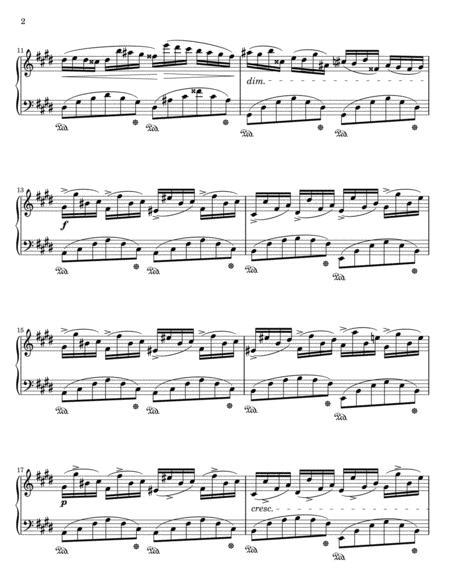 Chopin Fantaisie Impromptu In C Sharp Minor Op 66 Original Version Page 2