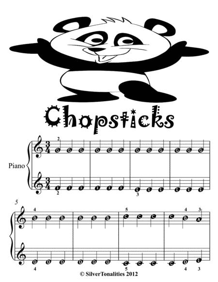 Chopsticks Beginner Piano Sheet Music Page 2