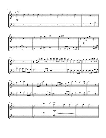 Christ Arose Treble Bass C Instrument Parts Only Page 2