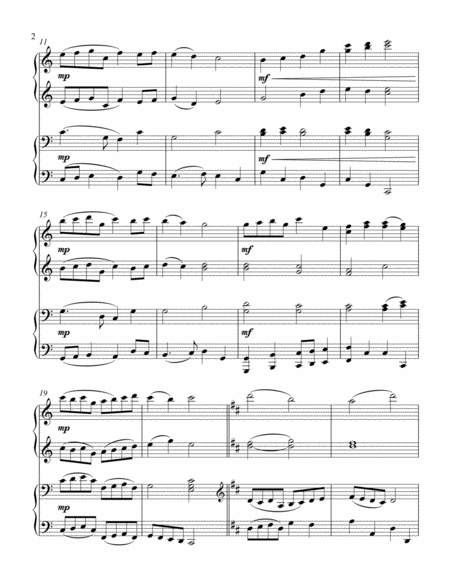 Christ The Lord Is Risen Today 1 Piano 4 Hand Duet Page 2