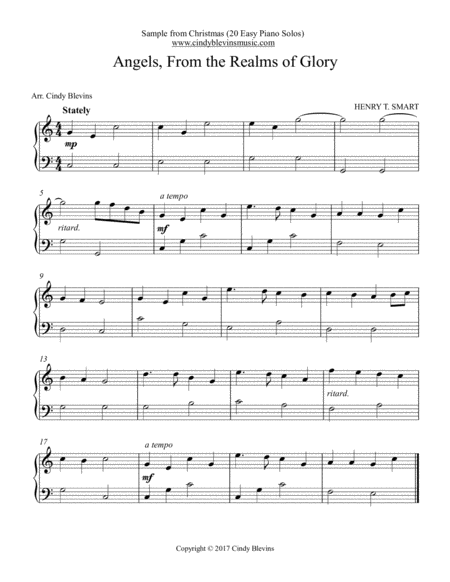 Christmas 20 Easy Piano Solos Page 2