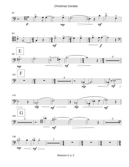 Christmas Cantata 2001 Bassoon 2 Part Page 2