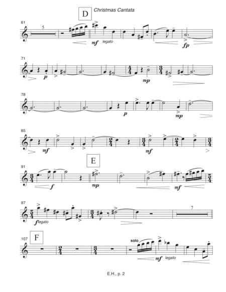 Christmas Cantata 2001 English Horn Part Page 2