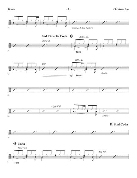 Christmas Day Arr Ed Hogan Drums Page 2