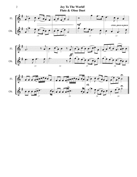 Christmas Duet Collection For Flute And Oboe Page 2